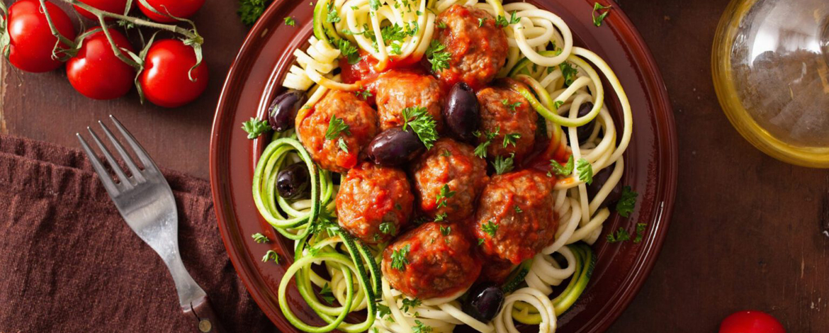Courgetti Meatballs