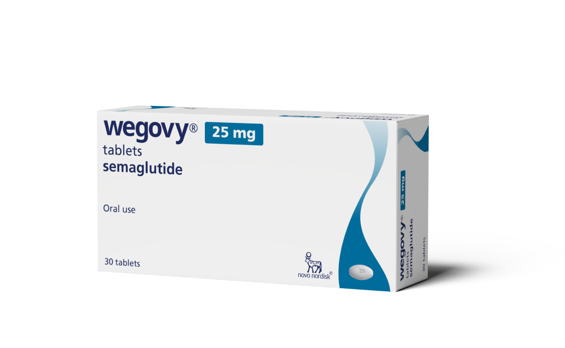 Wegovy Pill 25mg box