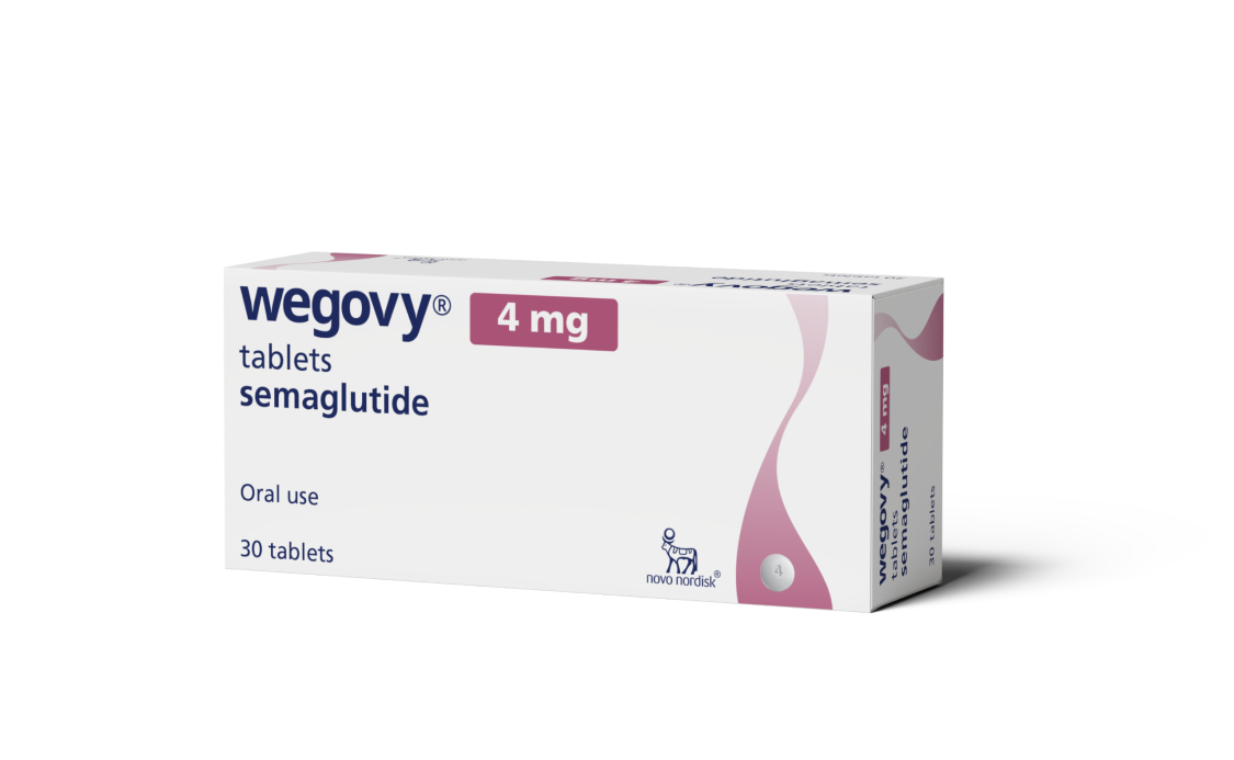 Wegovy Pill 4mg box